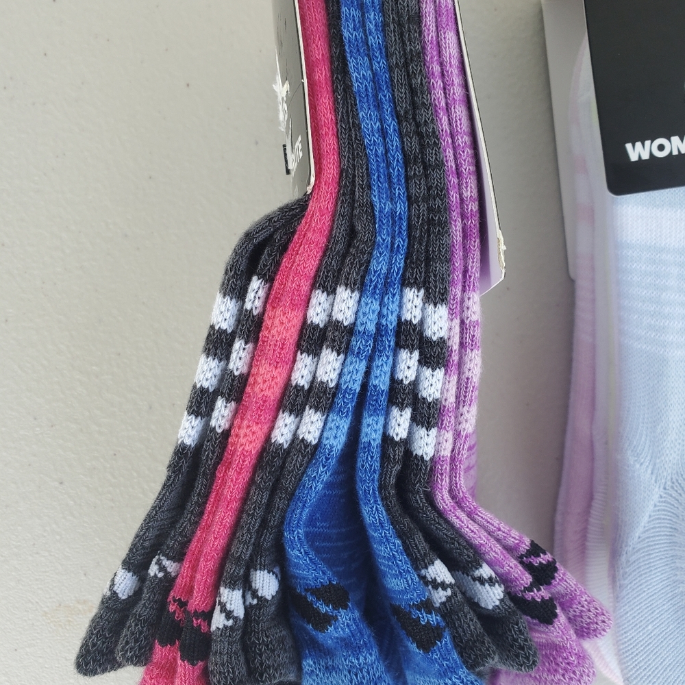 2 Adidas Women's Superlite No Show Socks 6-pair - Picture 5 of 6